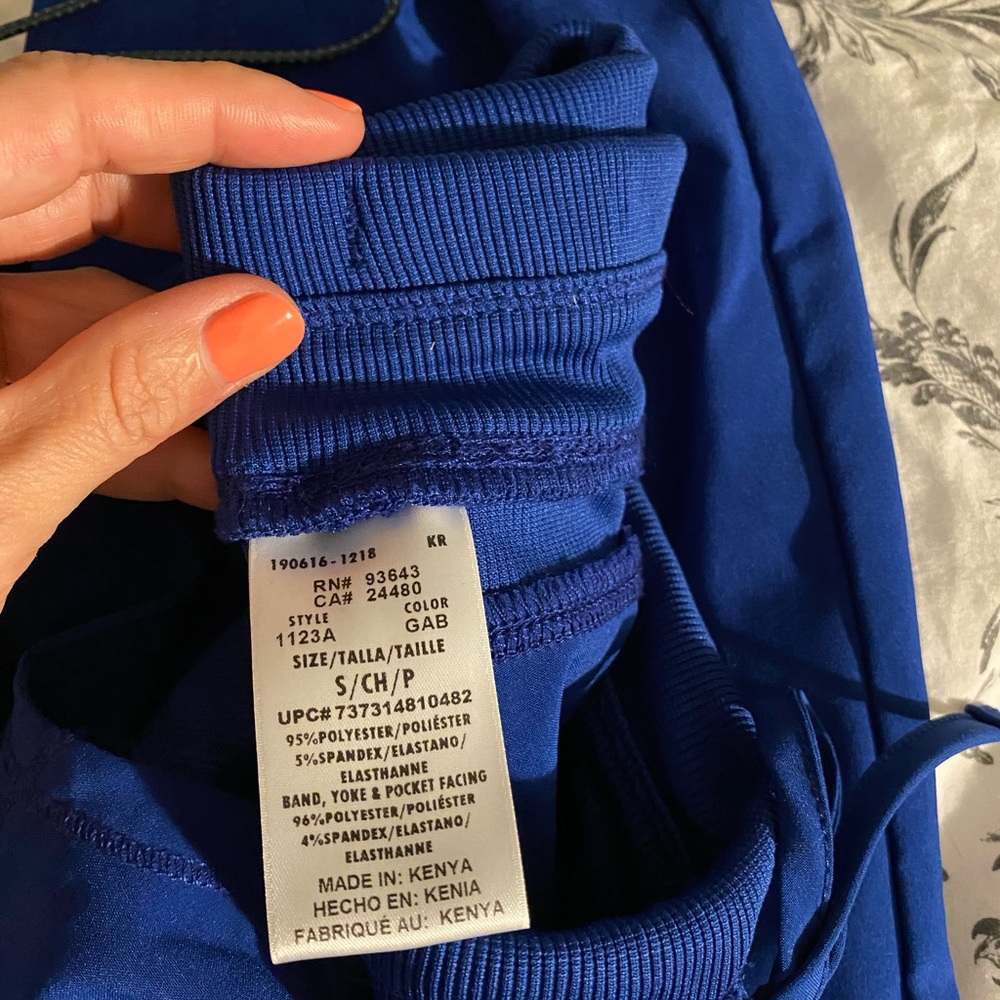 New Cherokee Infinity Drawstring Pants Galaxy Blue - image 5